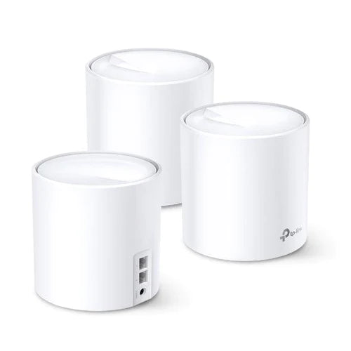 TP-Link AX1800 Whole Home Mesh Wi-Fi 6 System (Deco X20) 3-Pack