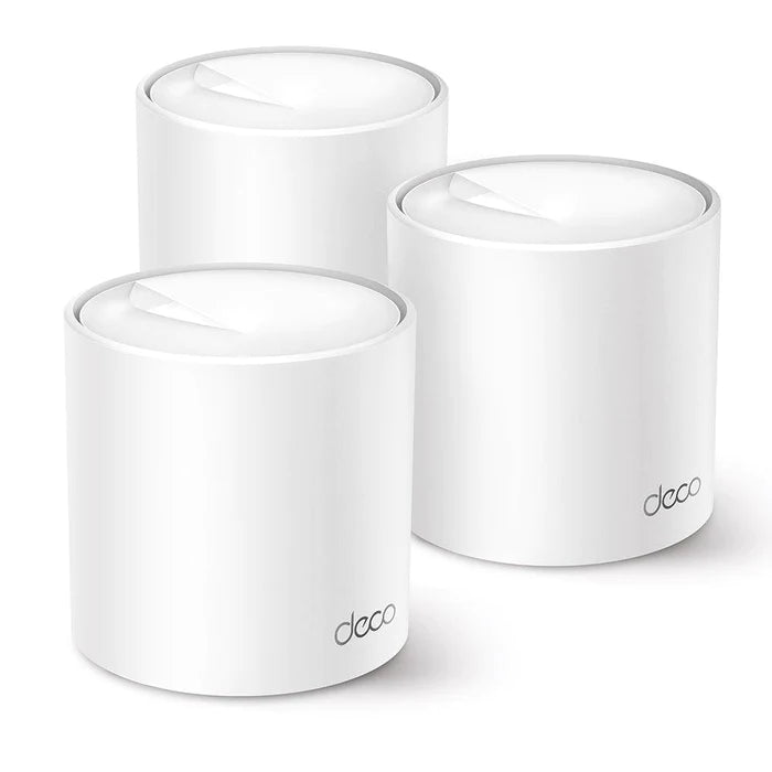 TP-Link AX3000 Whole Home Mesh Wi-Fi 6 System Compatible With Amazon Alexa (Deco X50) 3-Pack