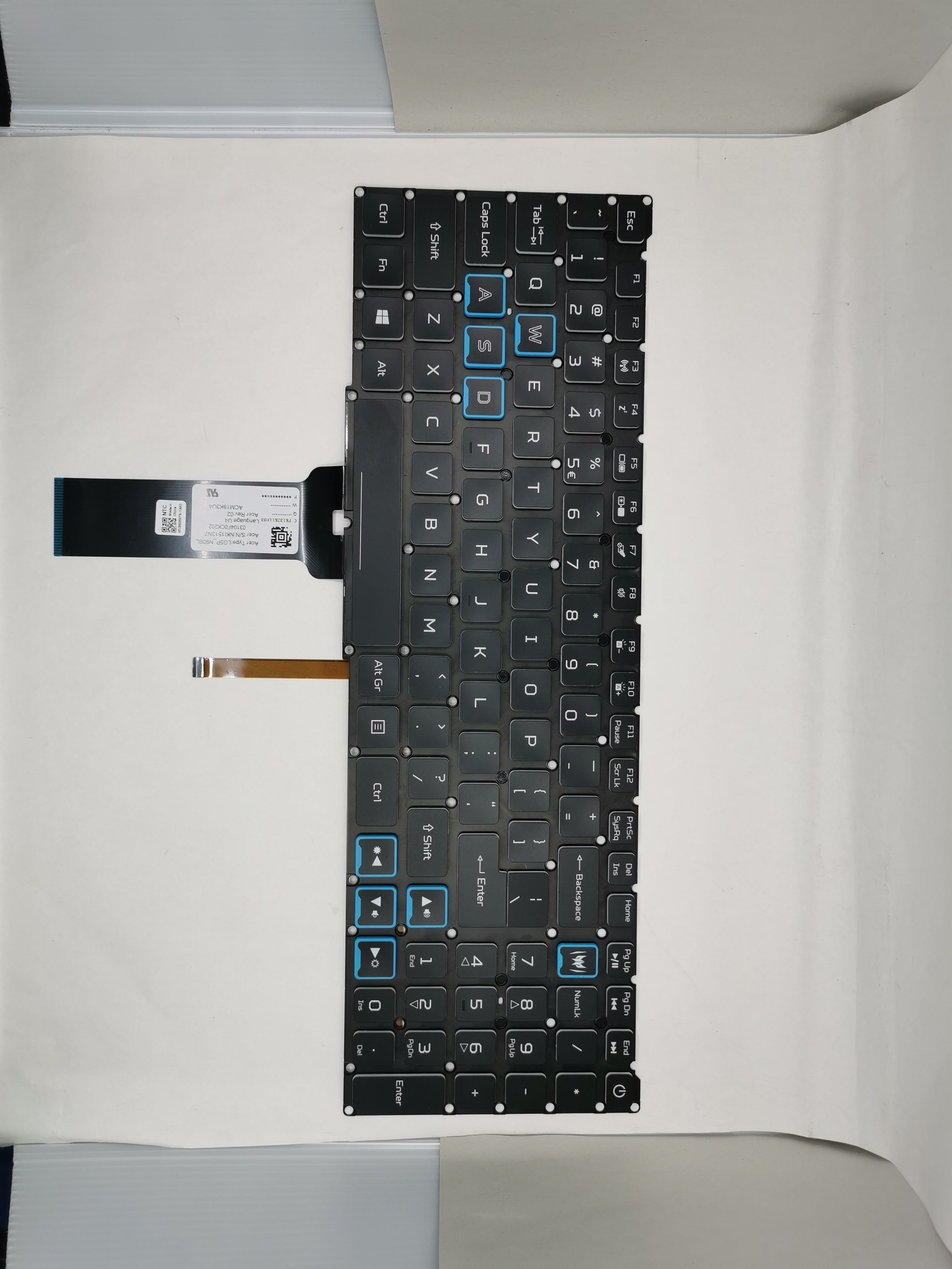 Acer Keyboard Module 6B.Q6DN2.001 WL for Acer Predator Triton PT315-51/PT351-51