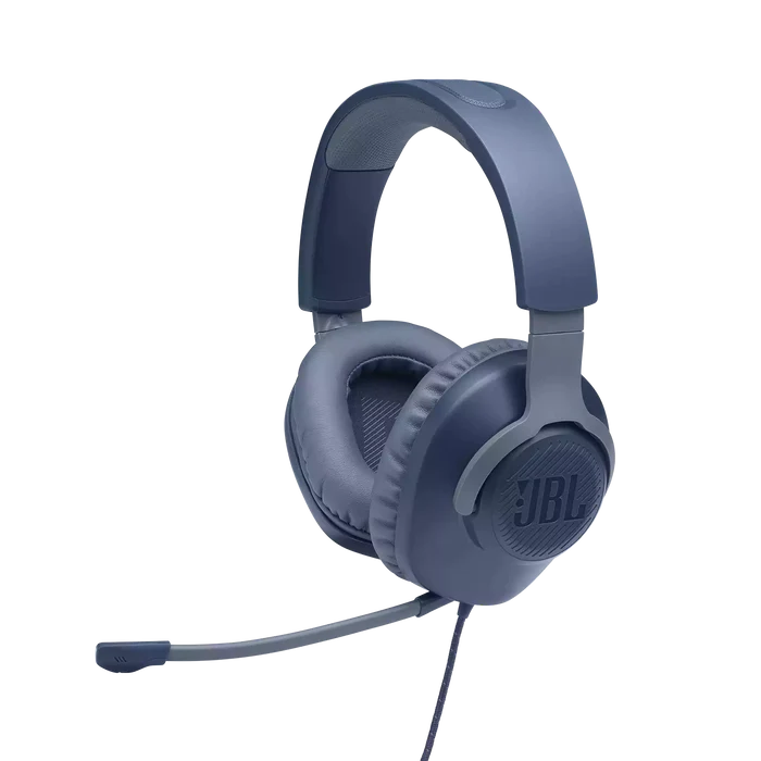 JBL Quantum 100 Wired Over-Ear Gaming Headset With Detachable Mic