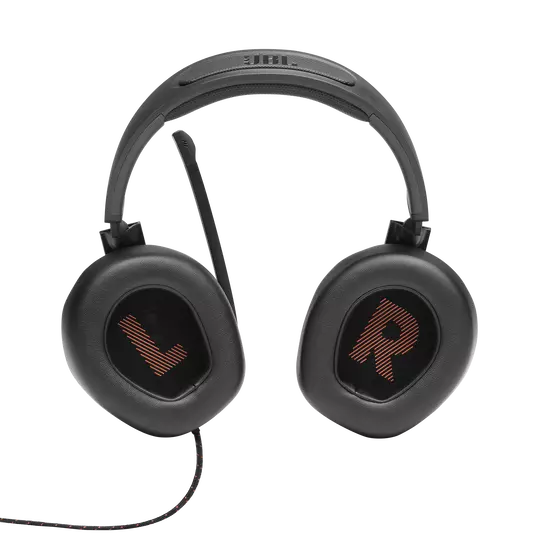 JBL Quantum 300 Hybrid Wired Over-Ear Gaming Headset With Quantum Surround & Flip-Up Mic