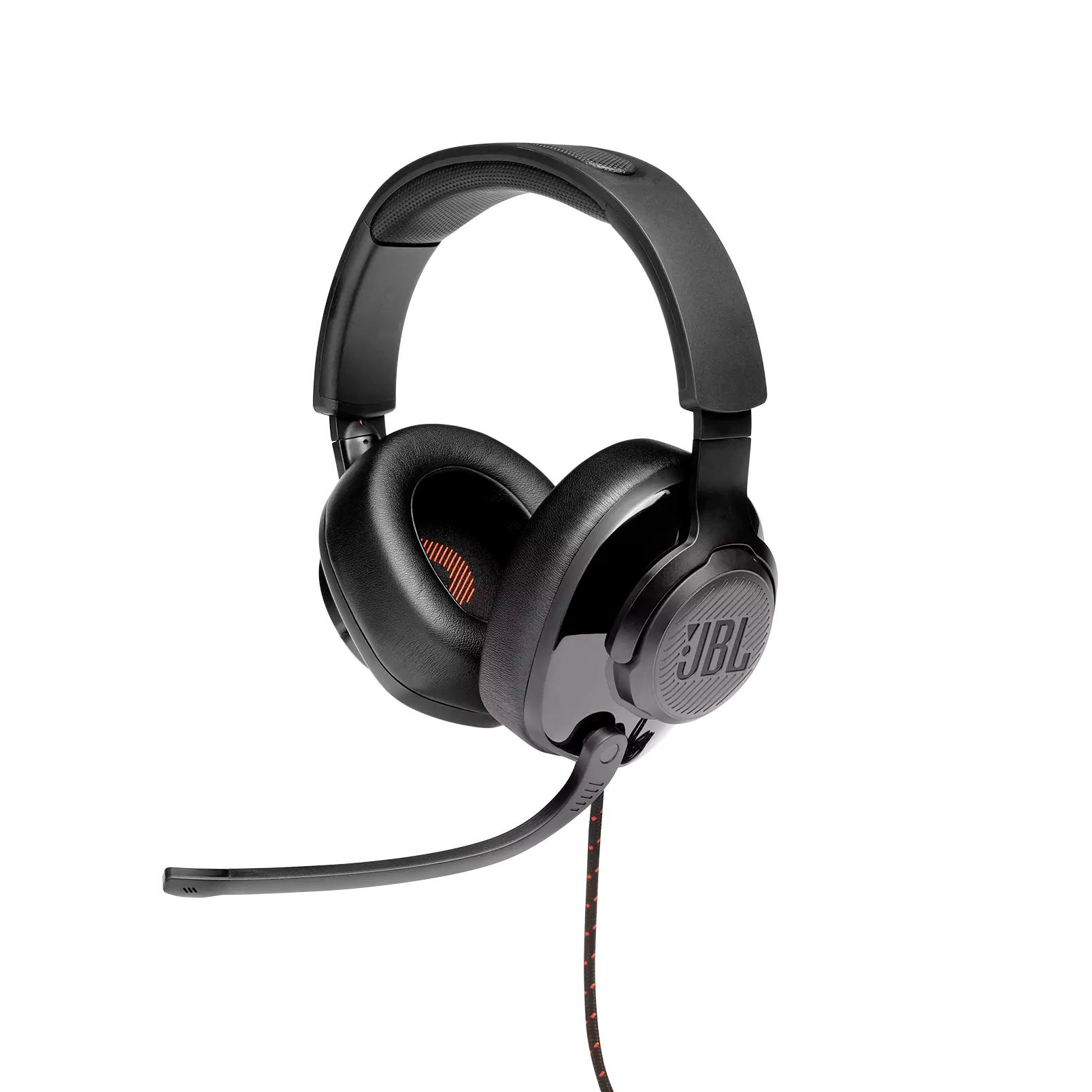 JBL Quantum 300 Hybrid Wired Over-Ear Gaming Headset With Quantum Surround & Flip-Up Mic