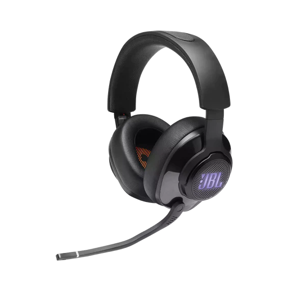 JBL Quantum 400 USB Over Ear Gaming Headset W/ Game Audio Chat Balance Dial