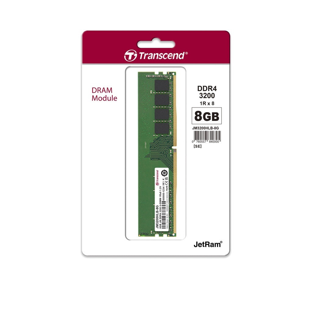 Transcend DDR4-3200 Unbuffered Long-DIMM JM3200HLB