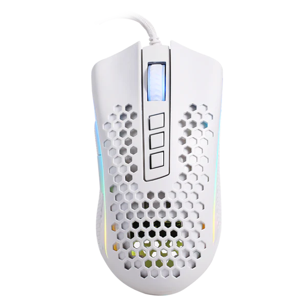 Redragon Storm Honeycomb RGB Gaming Mouse For Battlegrounds (M808W)
