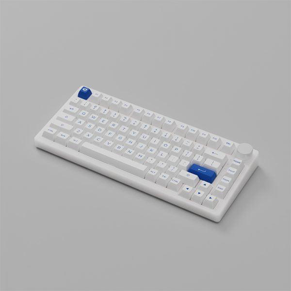 Akko PC75B Plus Blue On White RGB Mechanical Keyboard