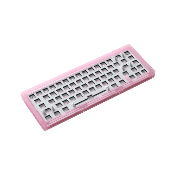 Akko ACR67 RGB Mechanical Keyboard Acrylic DIY Kit With PCB And Coiled Cable RGB Backlit 67-Key