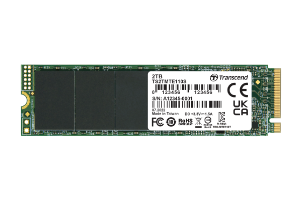 Transcend PCIe SSD 110S & 112S