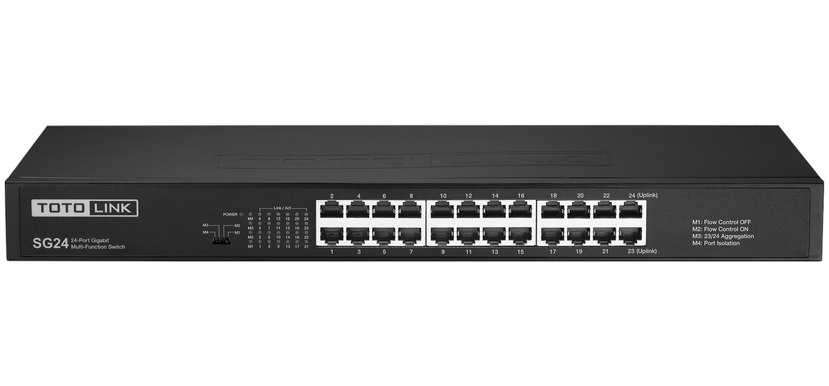 TotoLink SG24 24 Ports Gigabit Switch Hub