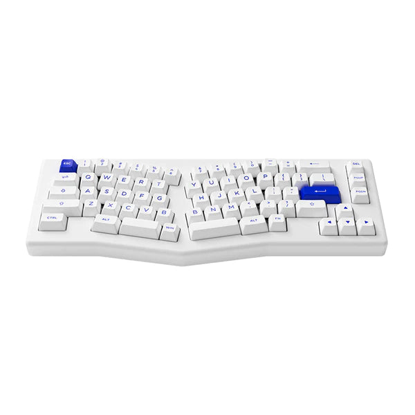 Akko ACR Pro Alice Plus Spray Painted Acrylic White Pre-Assembled Version RGB Mechanical Keyboard Hot-Swappable Gasket Mount