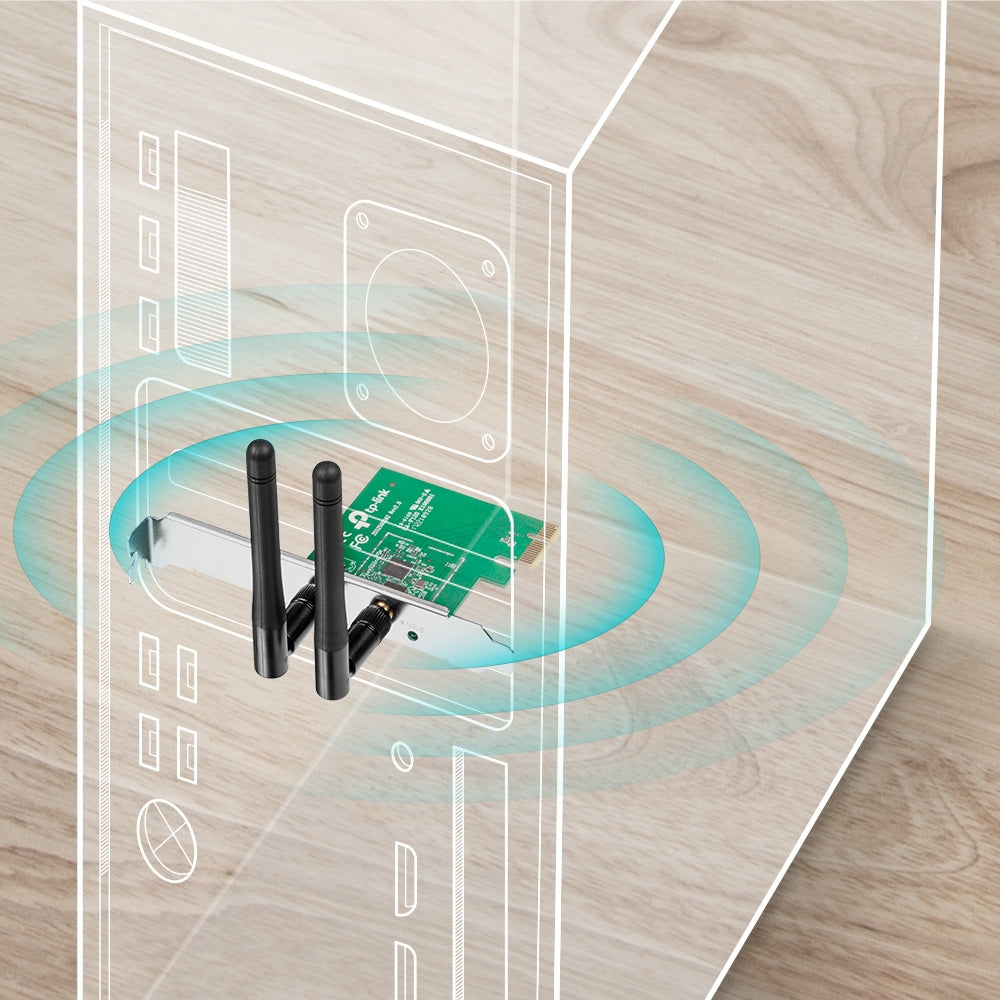 TP-Link WN881ND 300Mbps Wireless N PCI Express Adapter