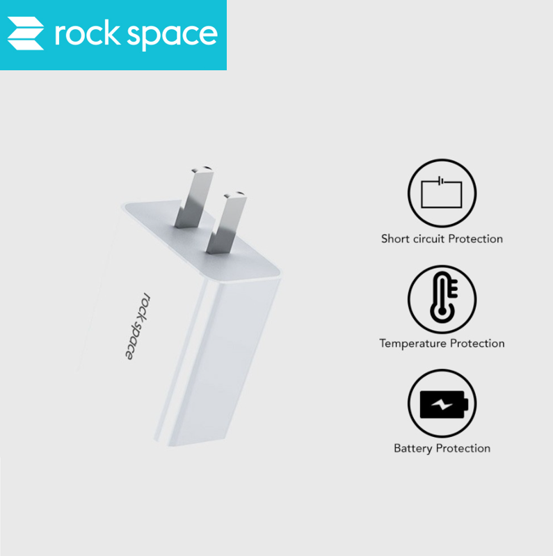 RockSpace T6 Single Port Travel Charger 1A