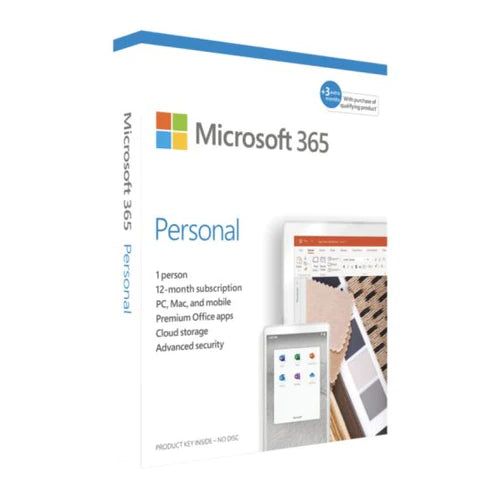 Microsoft Office 365 Personal English APAC EM Subscribe 1Year Medialess