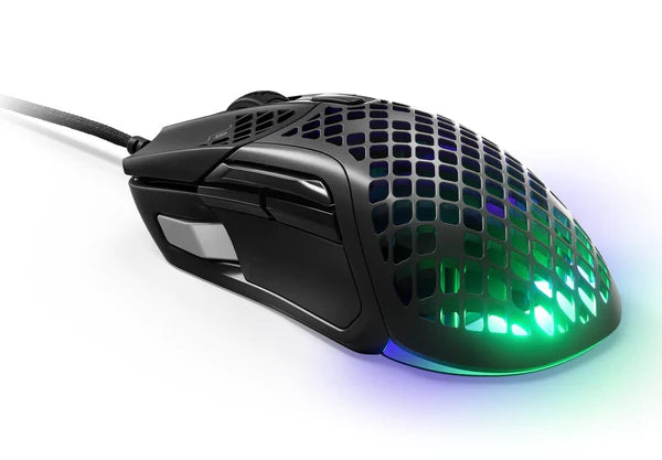 SteelSeries Aerox 5 Ultralight Multi-Genre Gaming Mouse (Black) (PN62401)