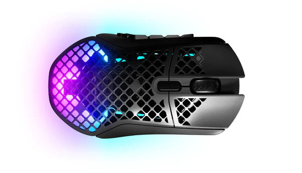 SteelSeries Aerox 9 Wireless Ultra Lightweight MMOMOBA Mouse (PN62618)