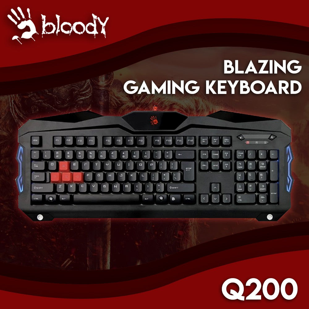 A4Tech Bloody Q200 Blazing Gaming Keyboard