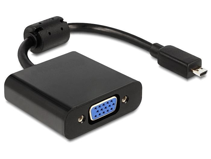 Gen H21 Micro D Male To VGA Female Adapter