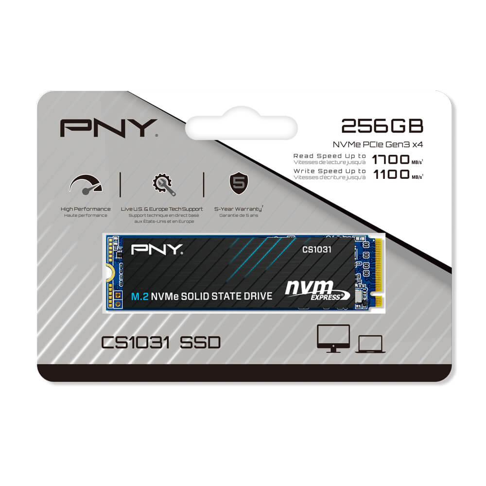 PNY CS1031 M.2 2280 NVMe Gen3x4 SSD