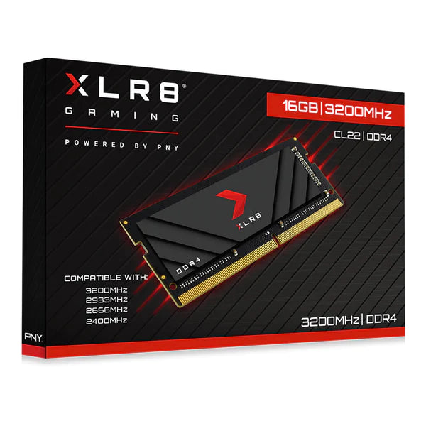 PNY XLR8 Gaming DDR4 3200MHZ CL22 SODIMM Memory
