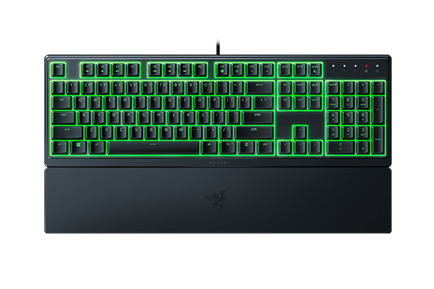 Razer Ornata V3 X Low-Profile Membrane RGB Wired Gaming Keyboard
