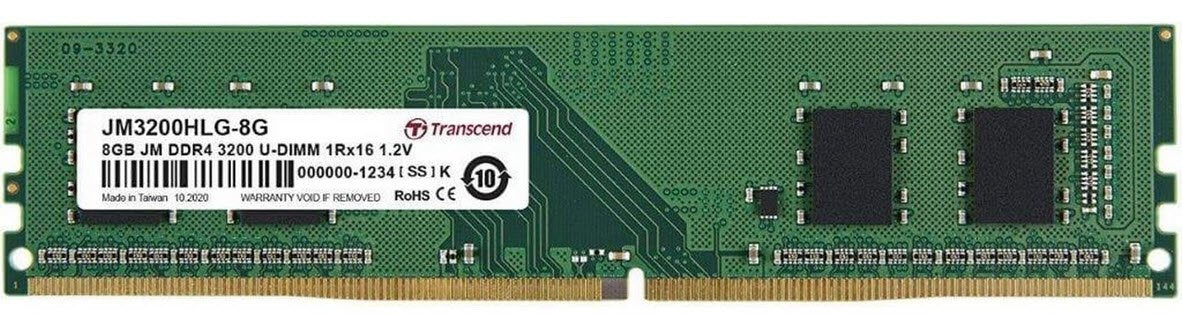 Transcend JM3200 DDR4-3200 Unbuffered Long-DIMM