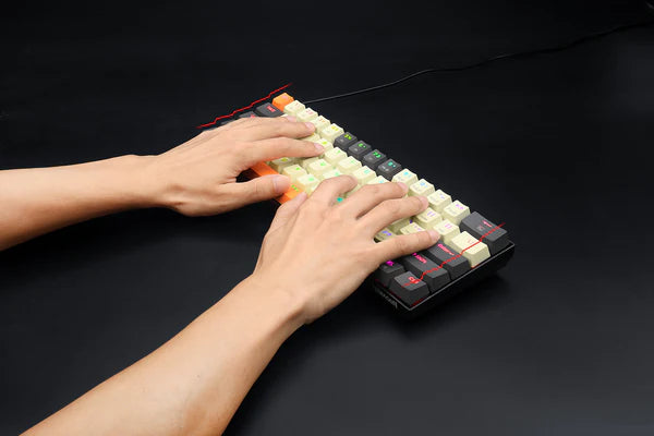 Redragon Caraxes Pro Exclusive X1.2 Big Keycap RGB Mechanical Keyboard (K644CG0-RGB-PRO)