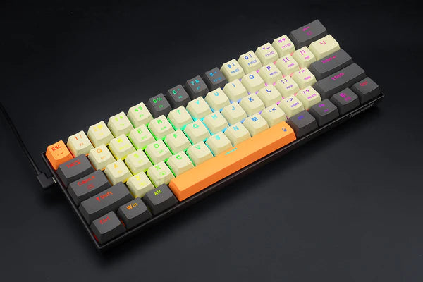 Redragon Caraxes Pro Exclusive X1.2 Big Keycap RGB Mechanical Keyboard (K644CG0-RGB-PRO)