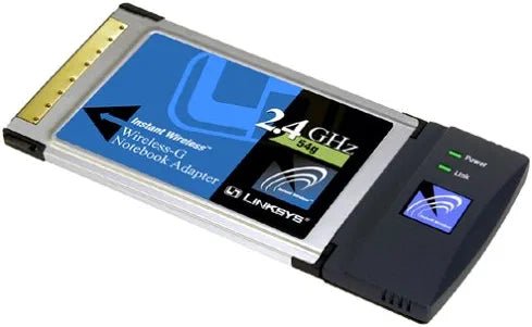 Linksys WPC54G Wireless-G Notebook Adapter | GigaHertz