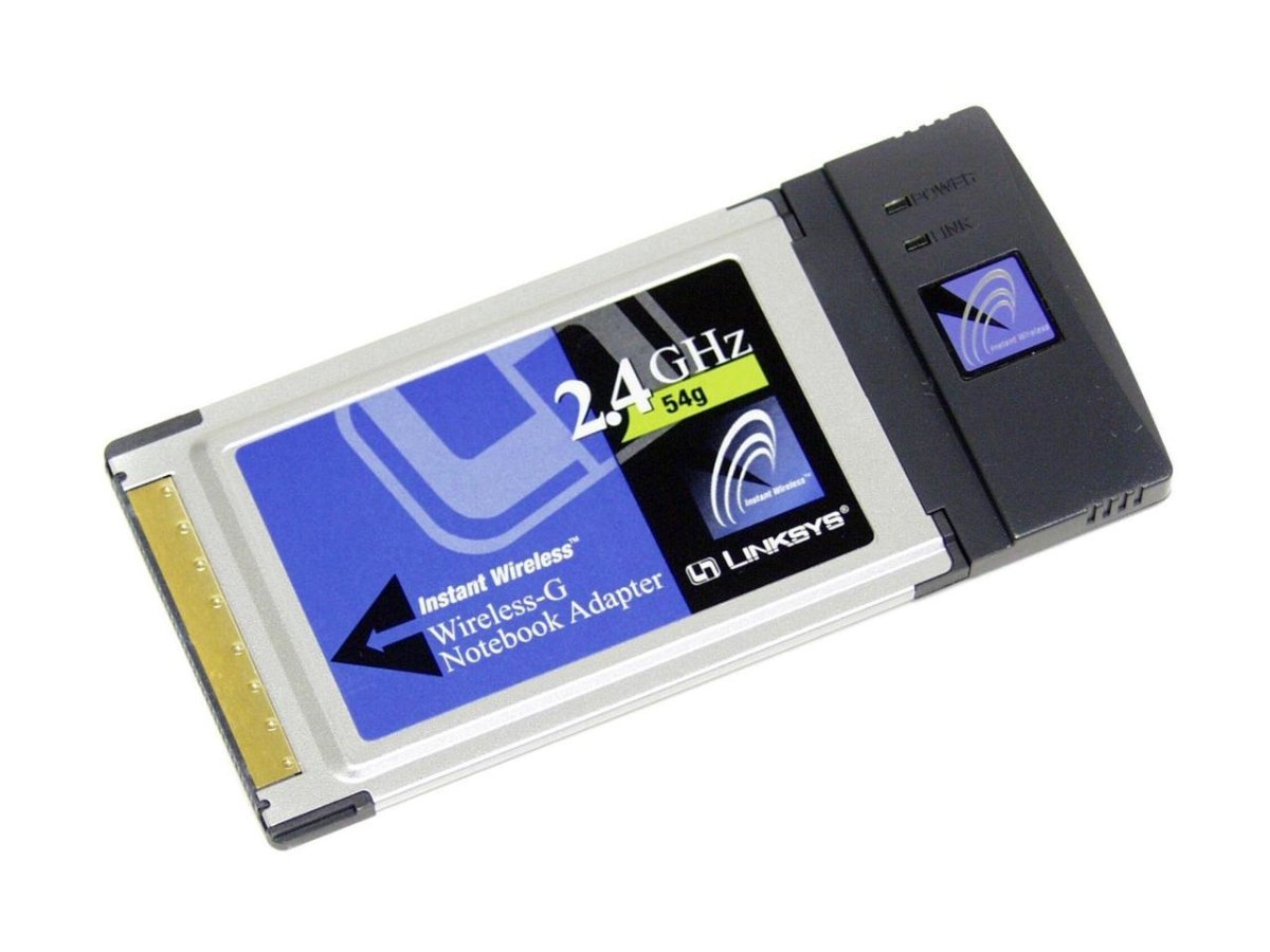 Linksys WPC54G Wireless-G Notebook Adapter | GigaHertz