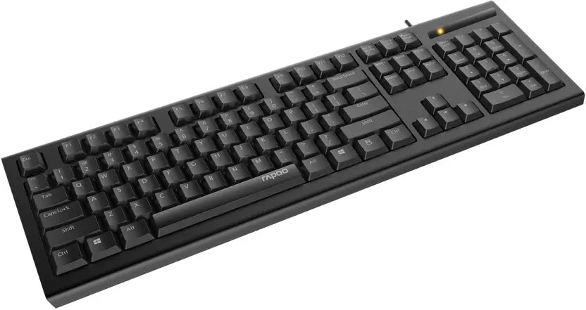 Rapoo Spill-Resistant Wired USB Desktop Keyboard