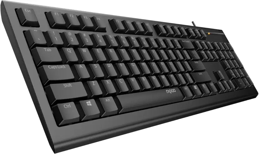 Rapoo Spill-Resistant Wired USB Desktop Keyboard