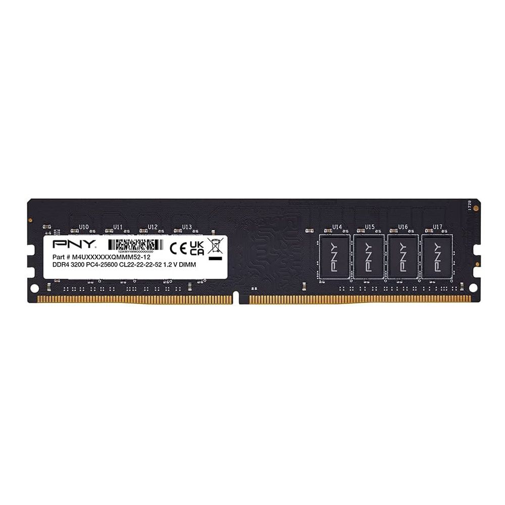 PNY 8GB DDR4 3200Mhz PC4-25600 Dimm Dekstop Memory