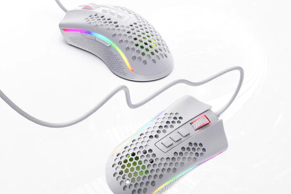 Redragon Storm Honeycomb RGB Gaming Mouse For Battlegrounds (M808W)