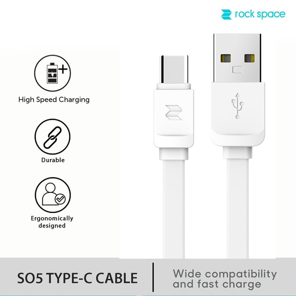 Rock Space S05 Type - C Cable (2.0 MAH) | GigaHertz