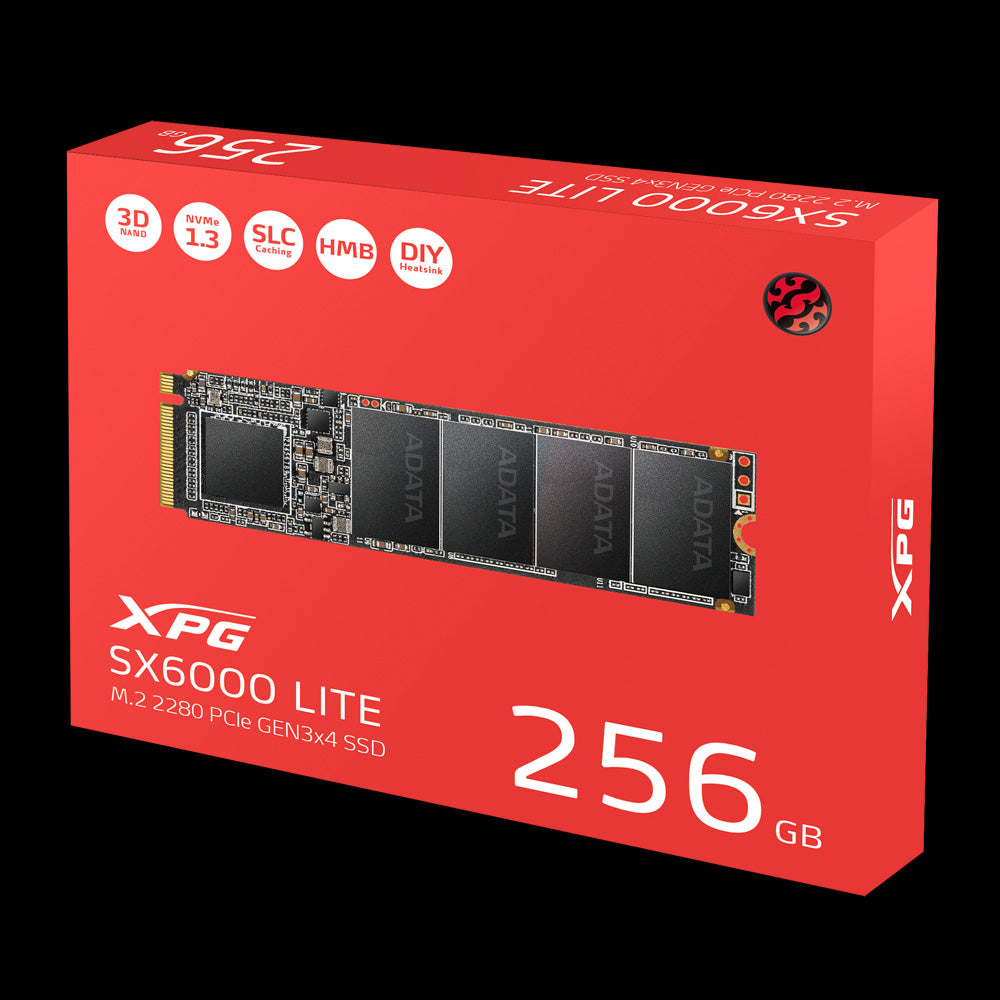 Adata XPG SX6000 256GB PCIe GEN3X2 M.2 2280 SSD