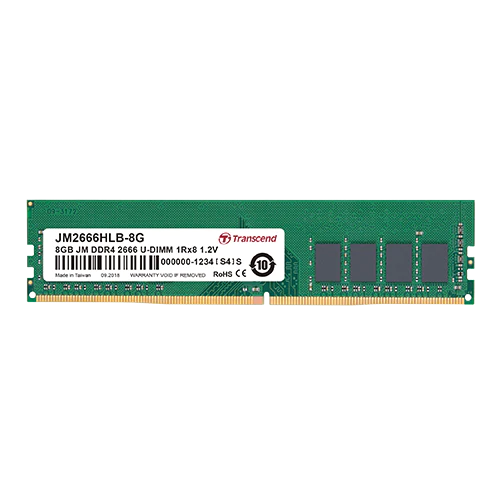 Transcend DDR4-2666 Unbuffered Long-DIMM JM2666HLB