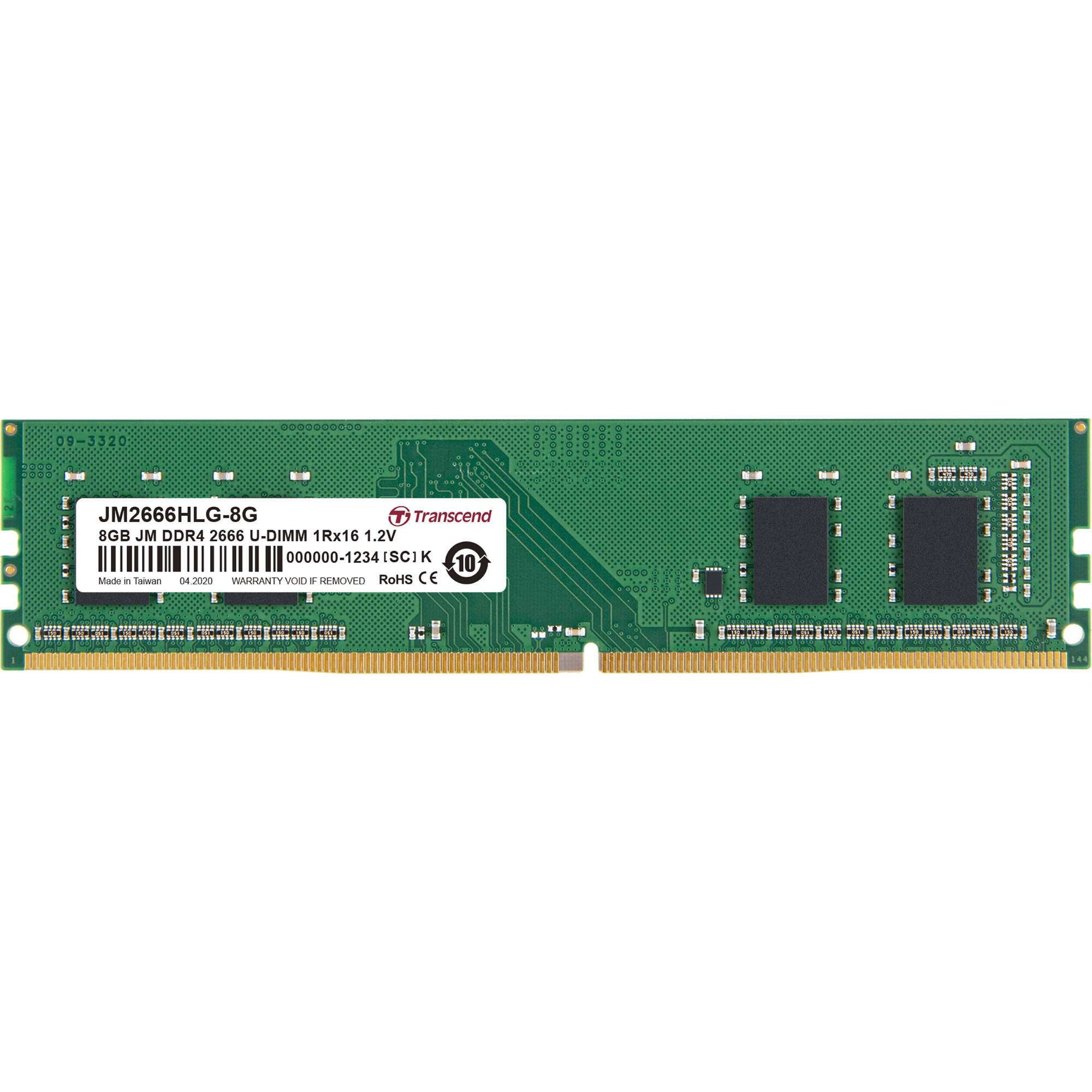 Transcend DDR4-2666 Unbuffered Long-DIMM JM2666HL