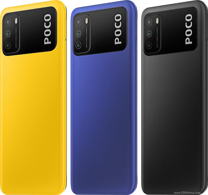 Xiaomi Pocophone M3 (4+128GB) EU Cool Blue, Yellow